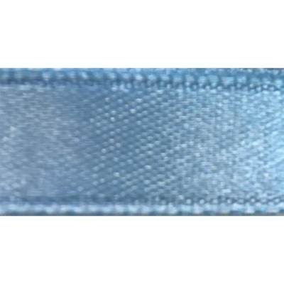 Лента атласная пыльно-голубая, размер 6 мм, 25 ярдов (№187)